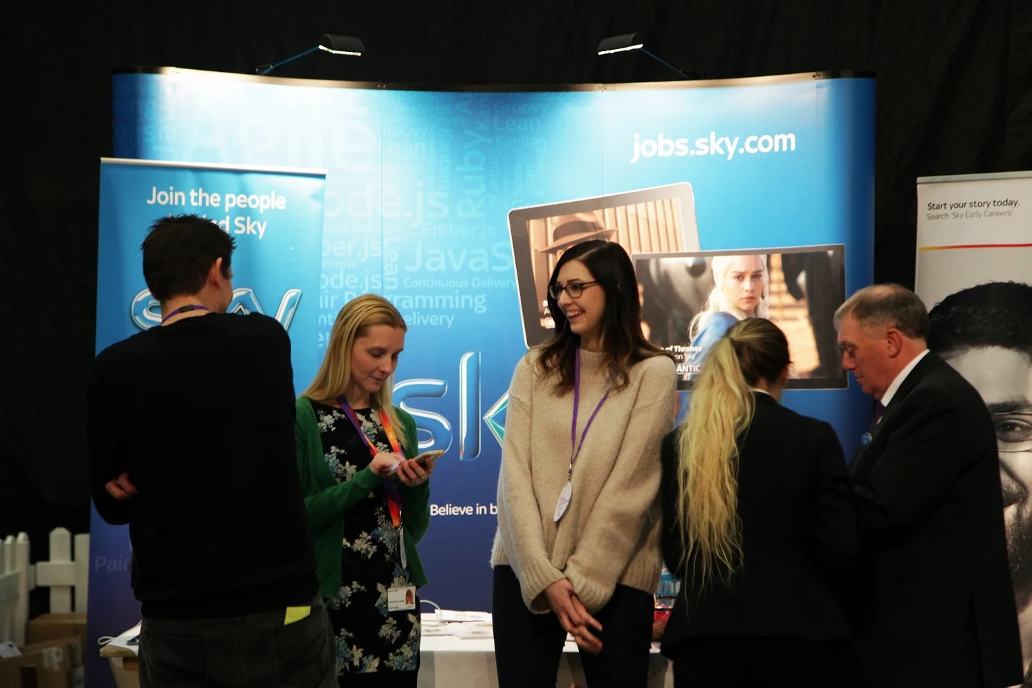 Sky in demand at Leeds Digital Job Fair 4.0