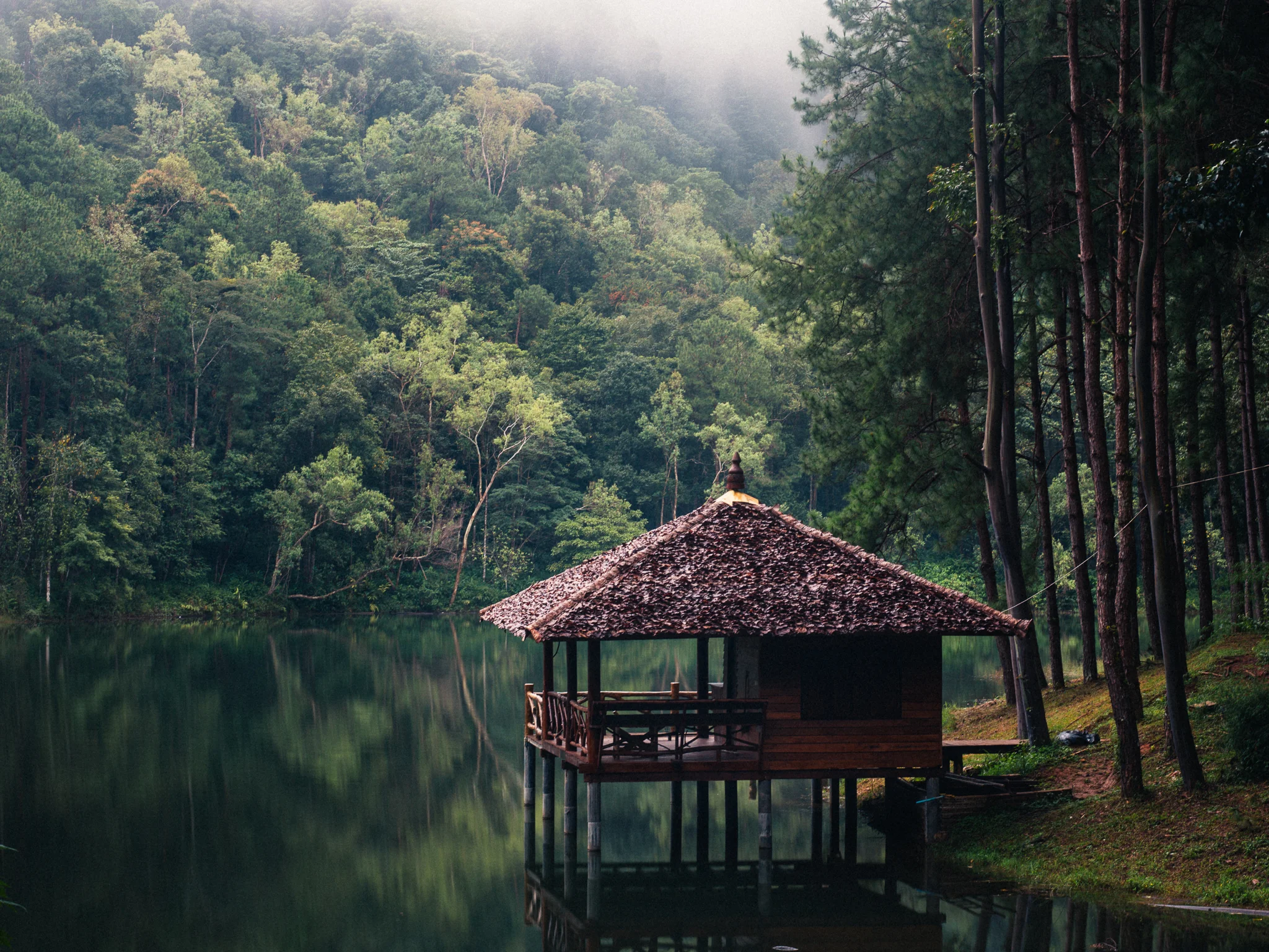 Morning Mountain View, Thailand