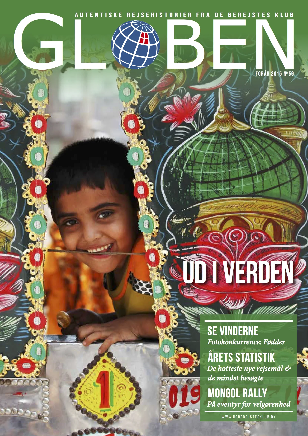 Issue 59: Ud i Verden This Out in the World issue takes us to adventures in Kyrgyzstan, Ghana, Algeria, India, Russia, and many more. Download the issue by clicking here .