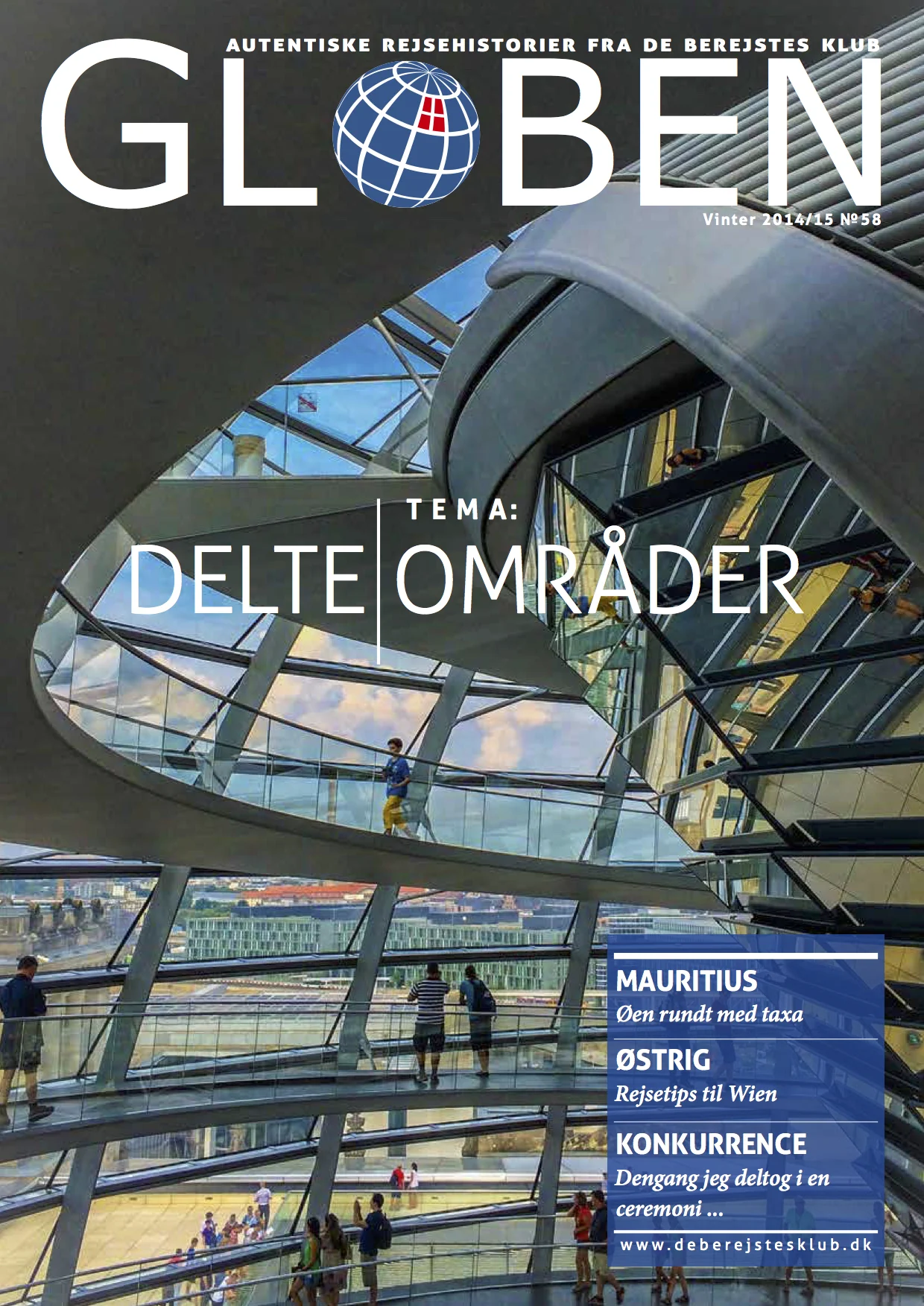 Issue 58: Delte Områder In this issue, the stories talk about divided territories across the world, from Ireland, Germany, Korea, Israel, Nepal, and others. Read the issue in whole here .
