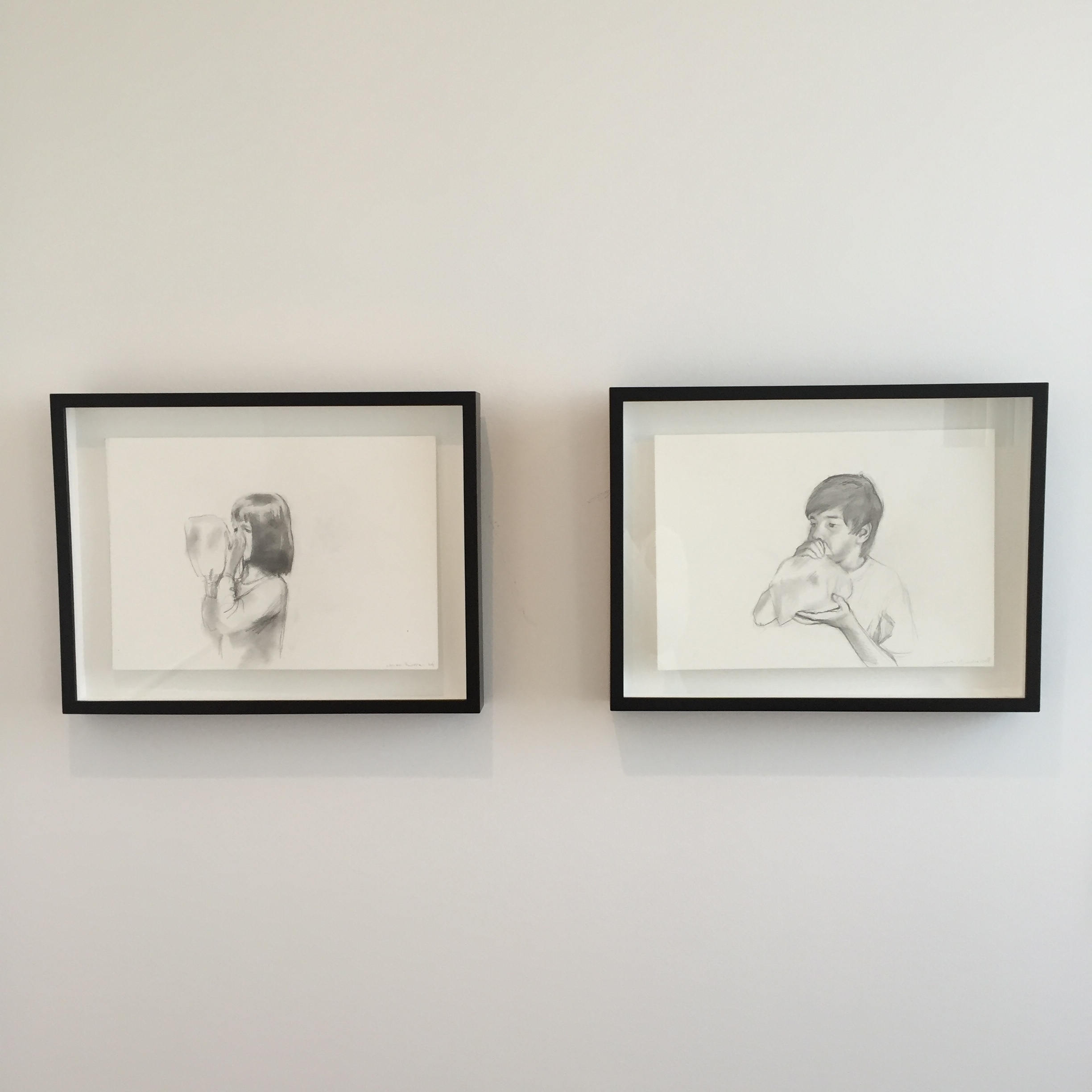  "Untitled (Pioneers)" (2008)  Graphite on paper  8 x 11.5 in each 