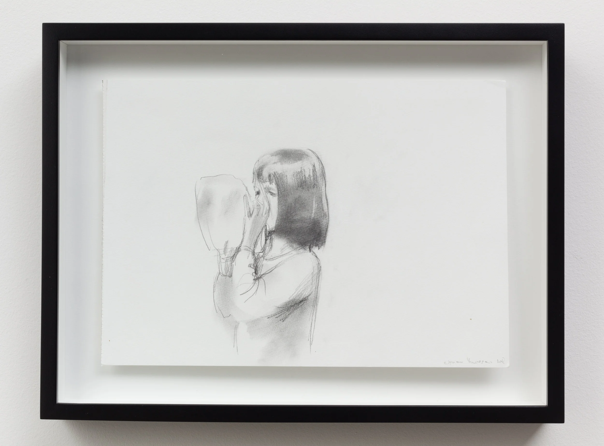 "Untitled (Pioneers)" (2008) Graphite on paper 8 x 11.5 in each