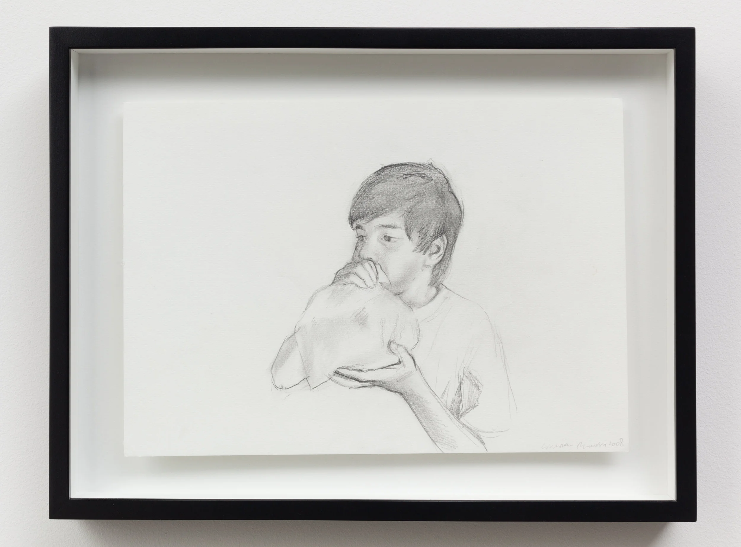"Untitled (Pioneers)" (2008) Graphite on paper 8 x 11.5 in each