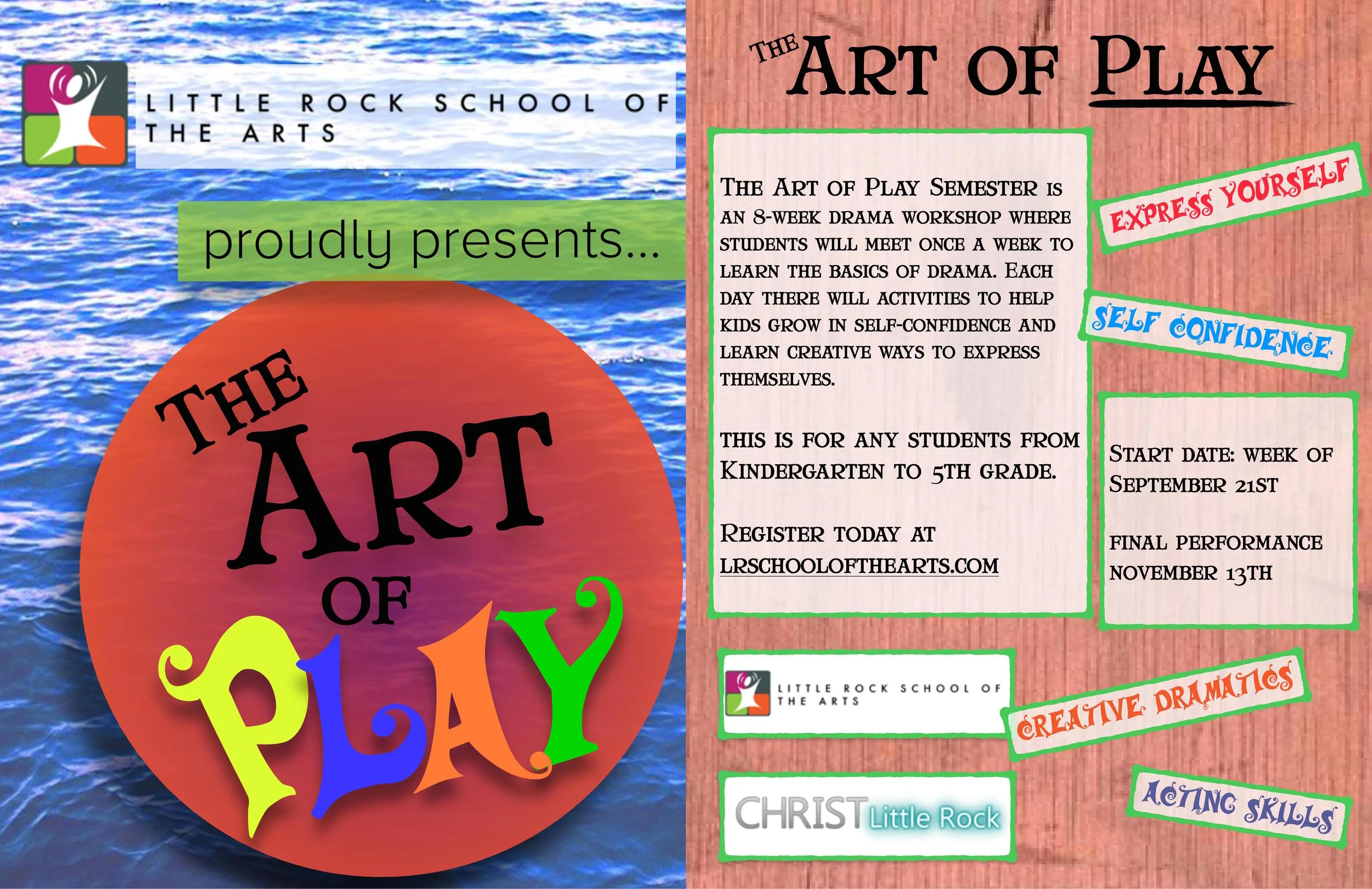 Art of Play Fall Semester