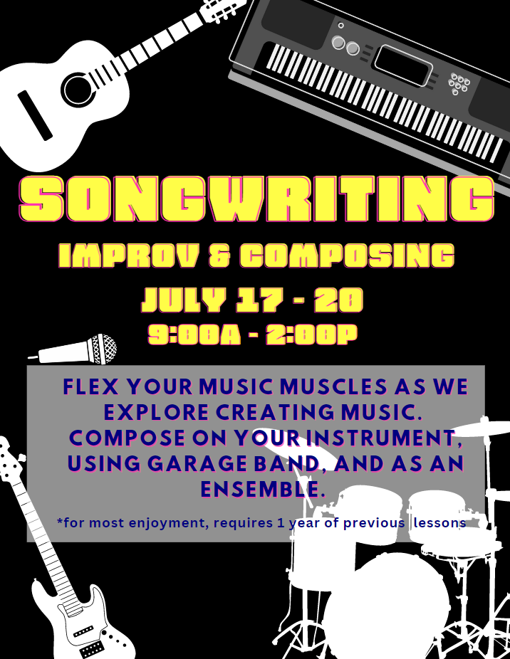 Songwriting Camp: Improv &amp; Composing