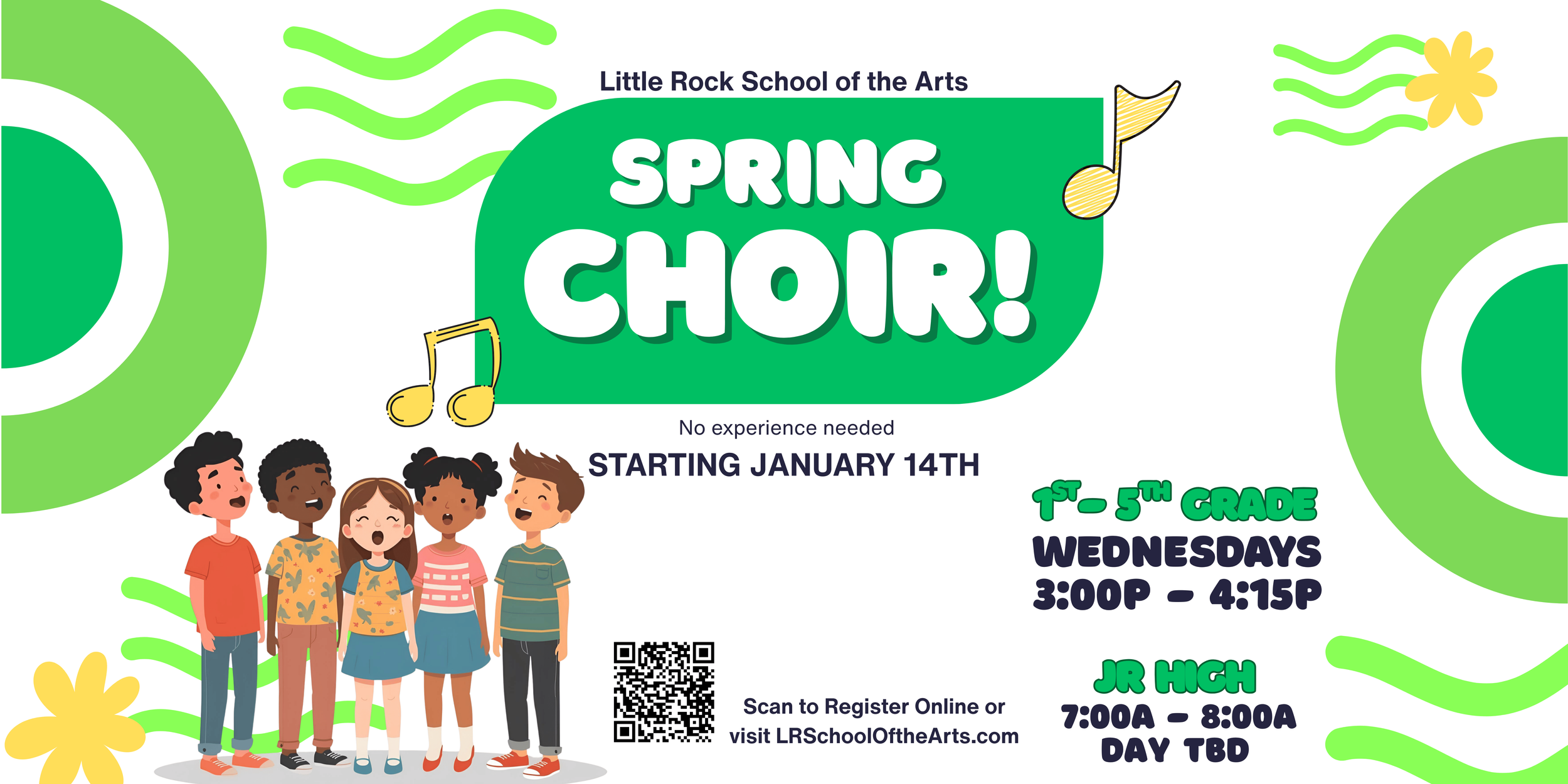 Spring Choir Kicks off January 14th