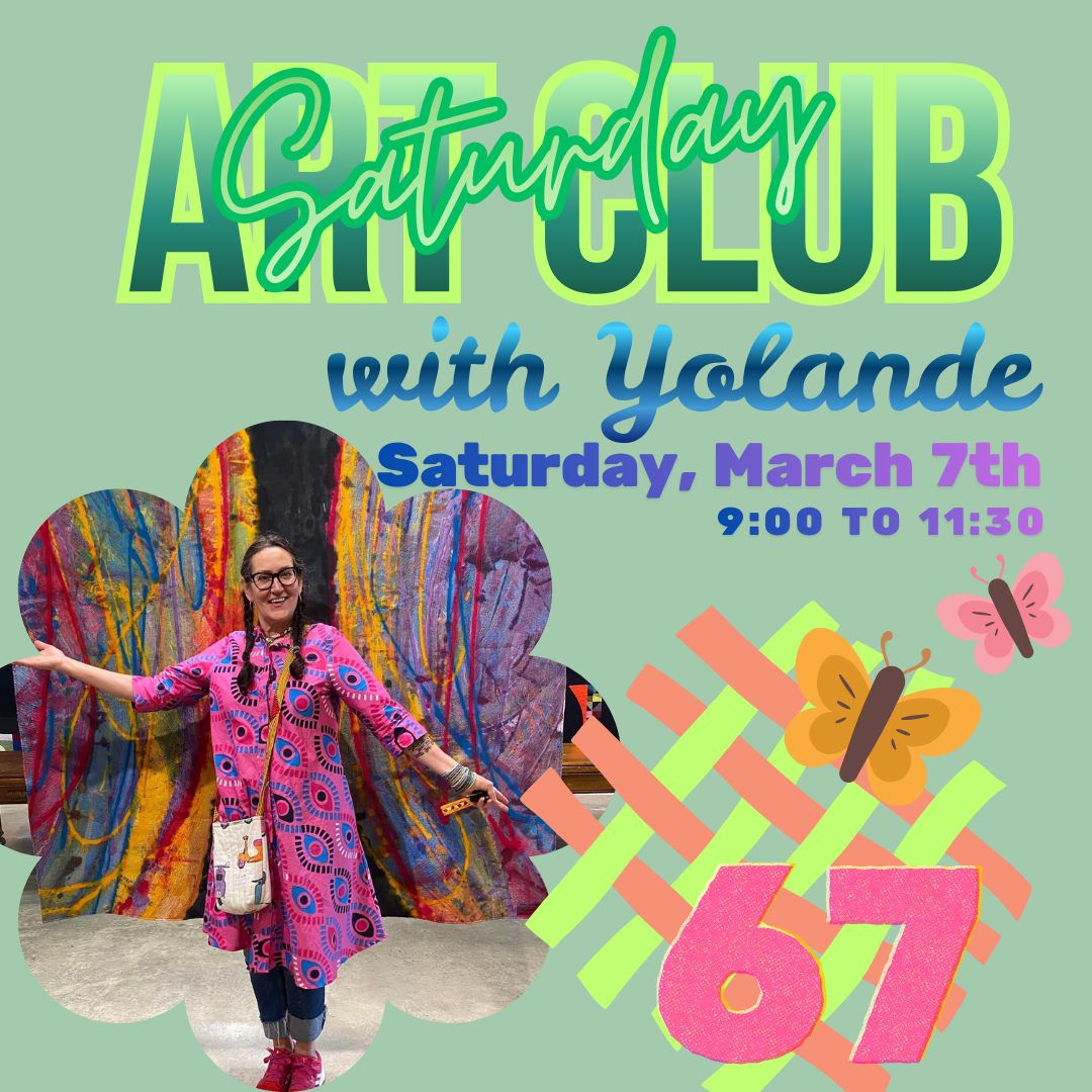 March Art Club with Yolande - Saturday 3/7