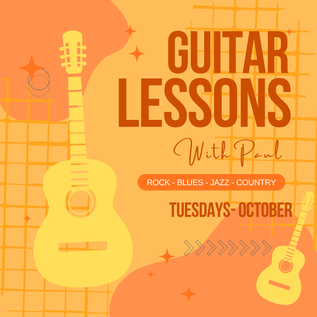 Guitar Lessons with Paul Schreiber -- Tuesdays in October