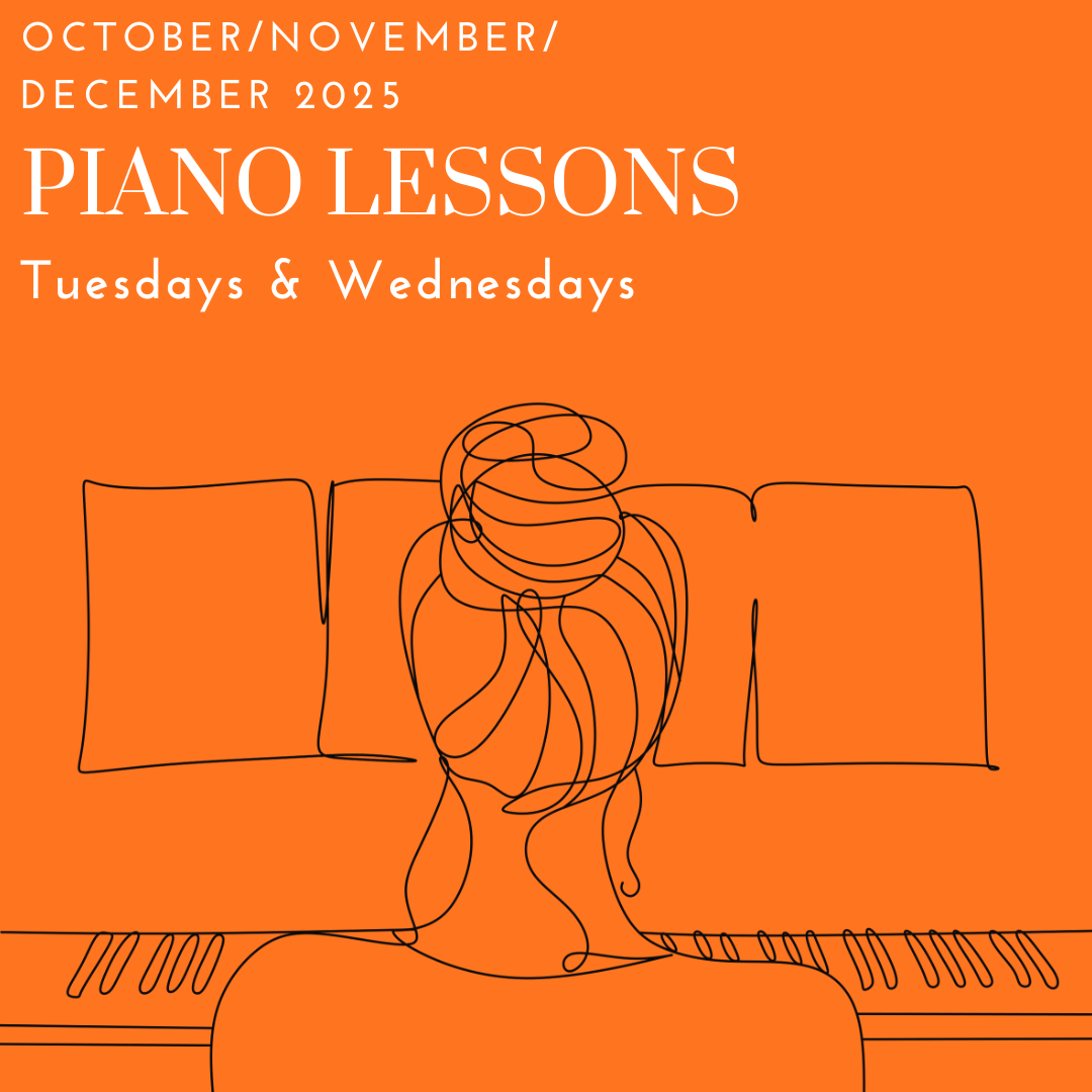 Piano Lessons with Christina Alford  - October/November/December