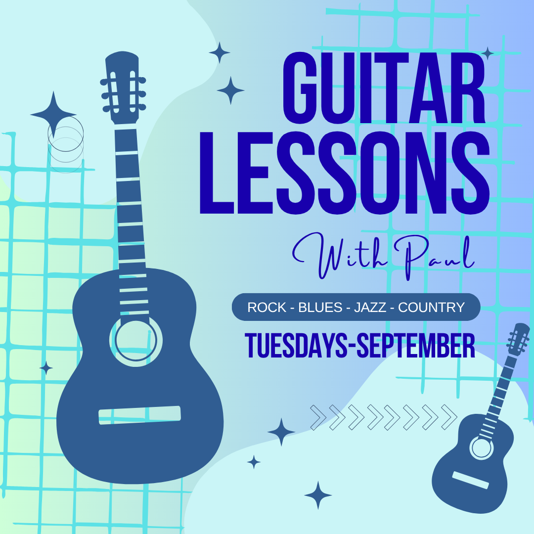 Guitar Lessons with Paul Schreiber -- Tuesdays in September