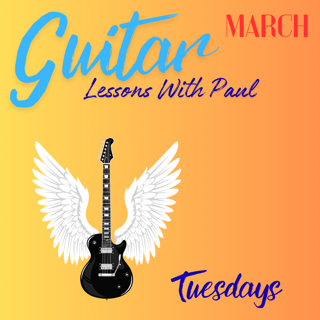 Guitar Lessons with Paul Schreiber -- Tuesdays in March