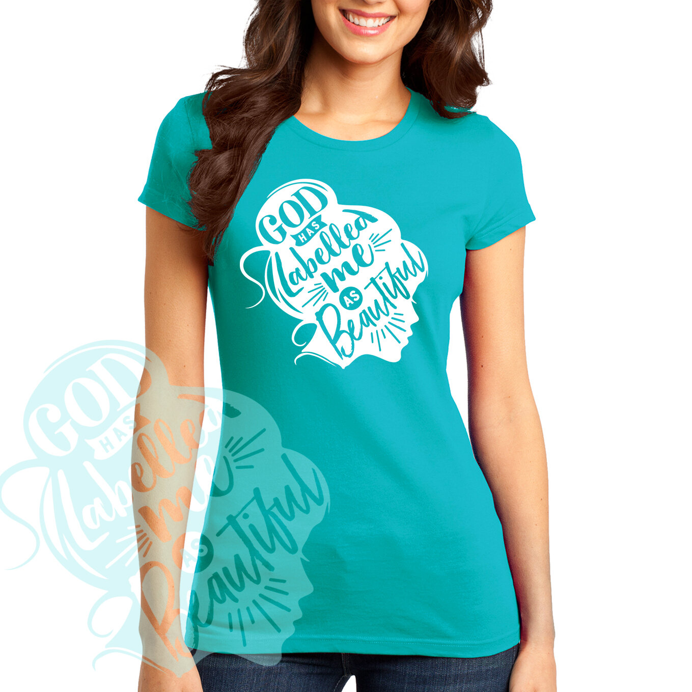 GOD HAS LABELLED ME | Ladies Tee