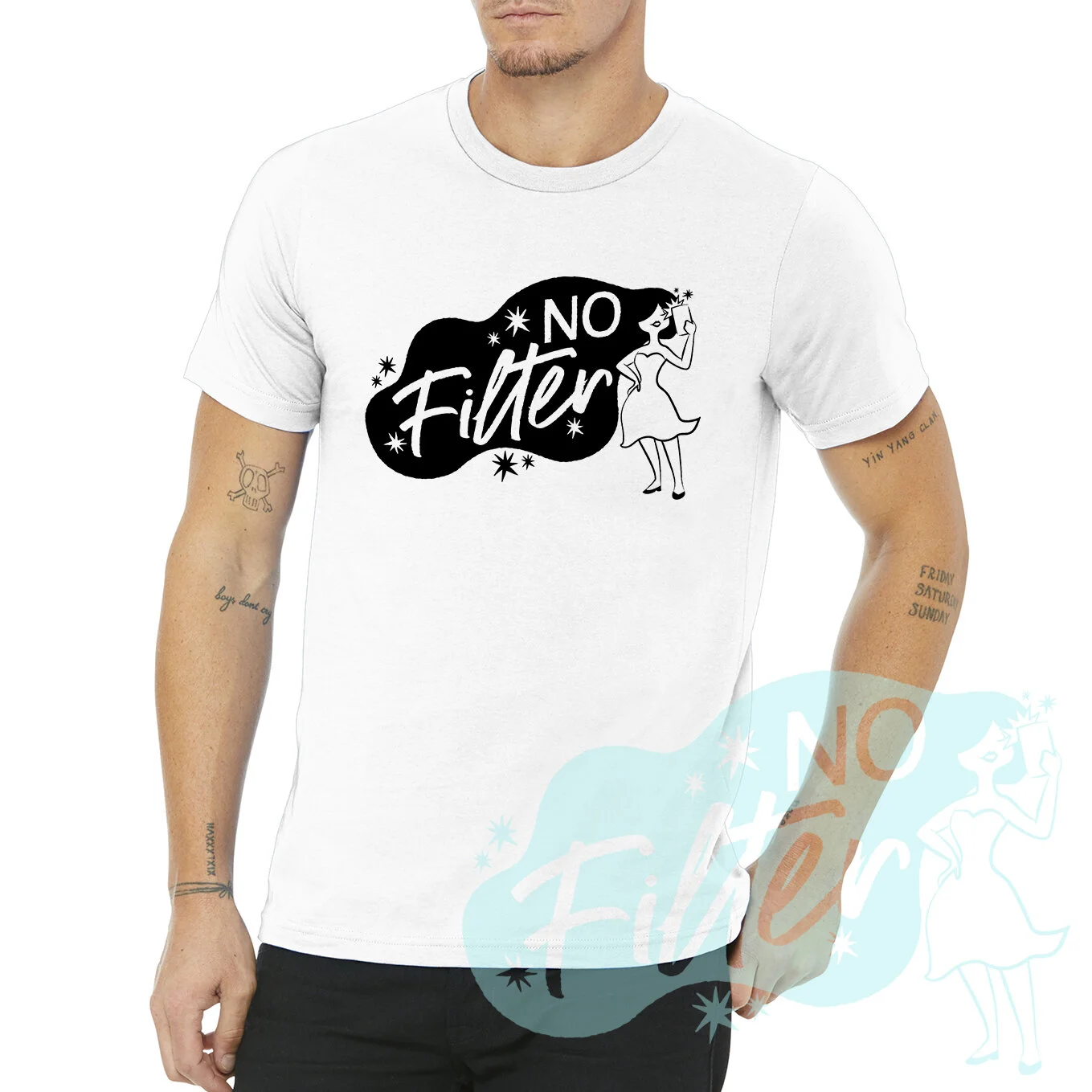 NO FILTER | Adult Unisex Tee