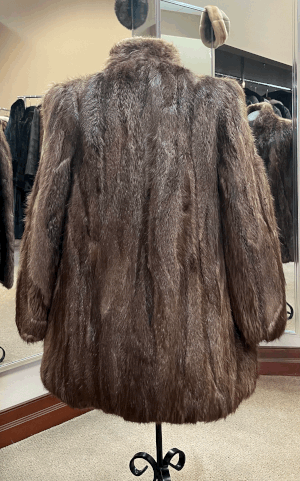 Vintage Beaver Sections Jacket — EilersFurs, est. 1927