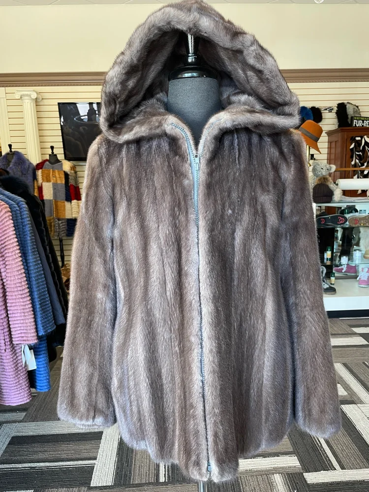 Blue Iris Mink Jacket — EilersFurs, est. 1927