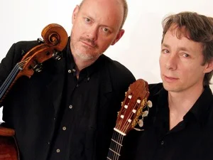 Kammermusik foreningen af 1887. Formandens aften. Niels Ullner, cello. Jesper Sivebæk, guitar 