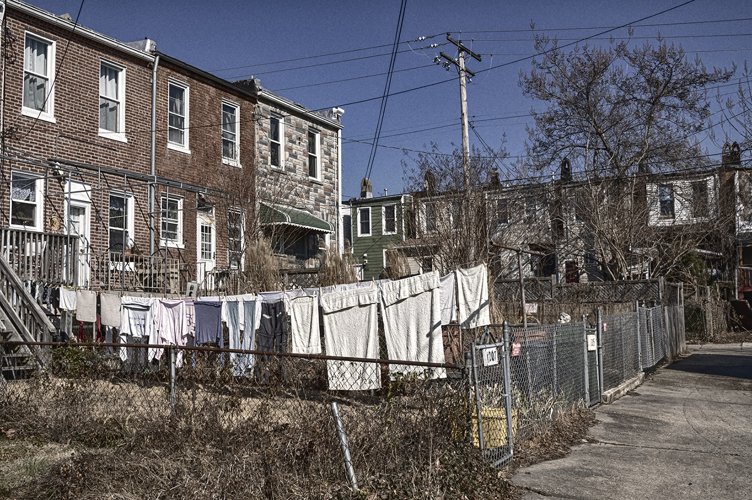 Baltimore Rowhome Series %22Hanging Out The Laundry%22 Photo © Albert Ewing-9467.jpg