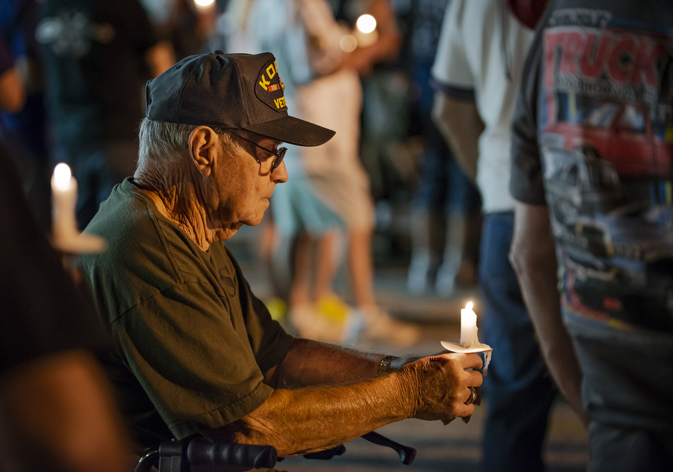 Photo © Albert Ewing-Veteran With Candle_Stanstock_Parkville MD_09-11-2016_Everyday People-6381.jpg