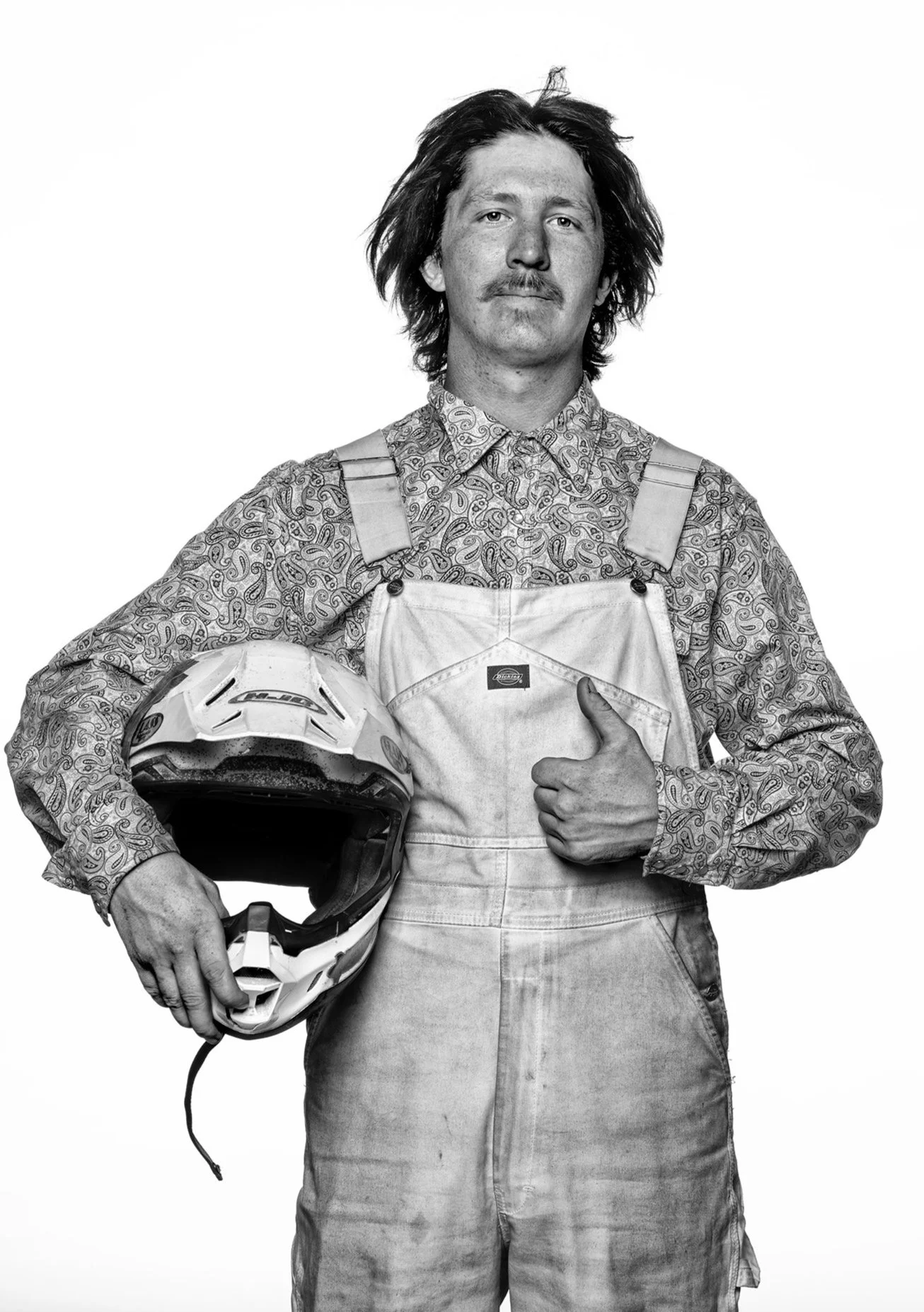 Photo+%C2%A9+Albert+Ewing-Paisley+Shirt-Thumbs+Up-White+Overalls-Flat+Track+Racer_DSF7862.jpg
