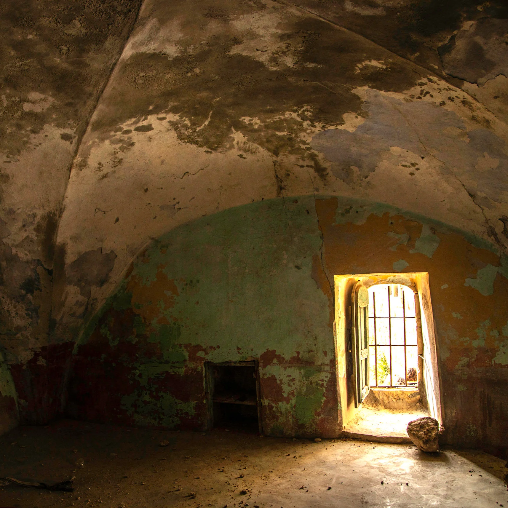Bringing light into an ancient home, photo by Margaret Olin