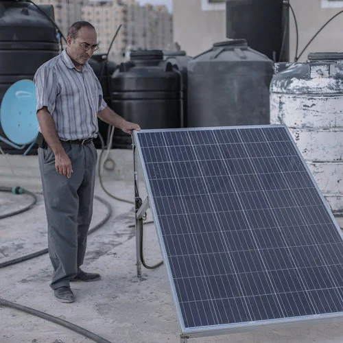 From out of the dark, light