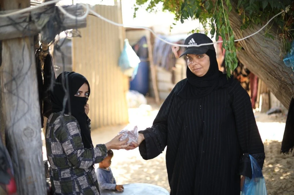 For Eid al Adha, a Beneficiary shares what she has with those in need