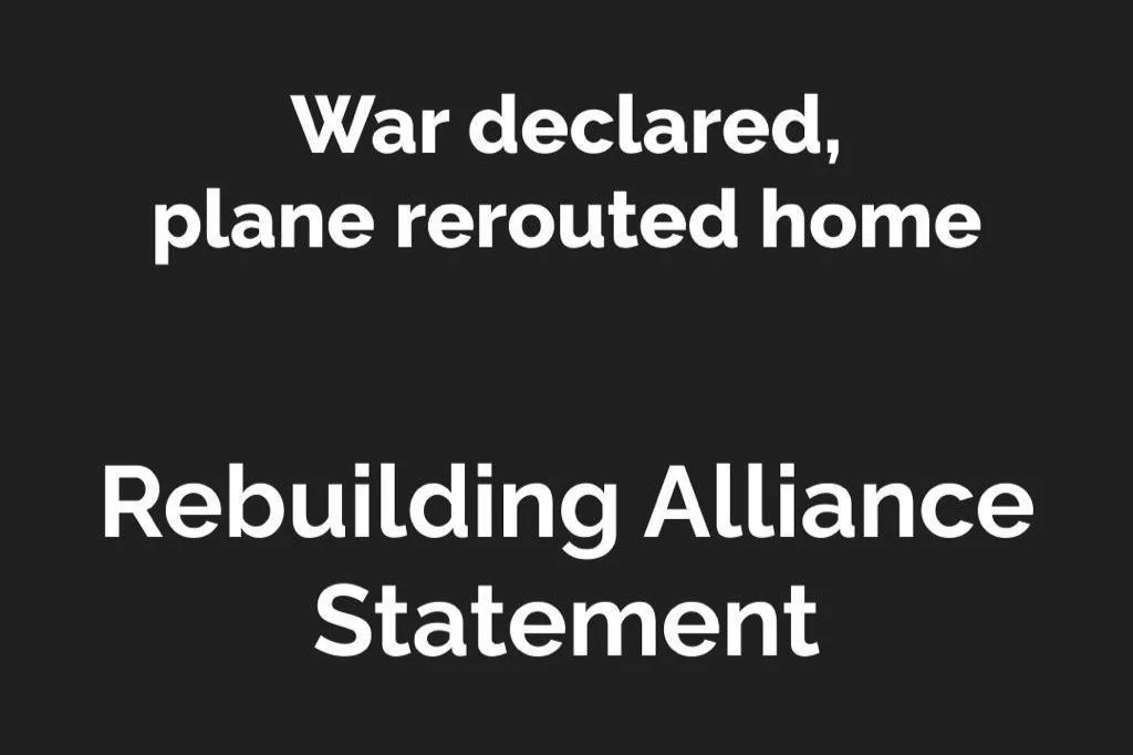 Plane Returned--RA's Statement