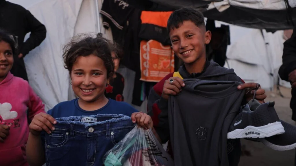 Bringing joy to Gaza children through Eid clothes