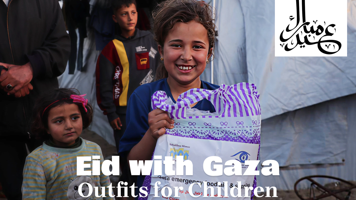 Eid clothes bring joy to Gaza children