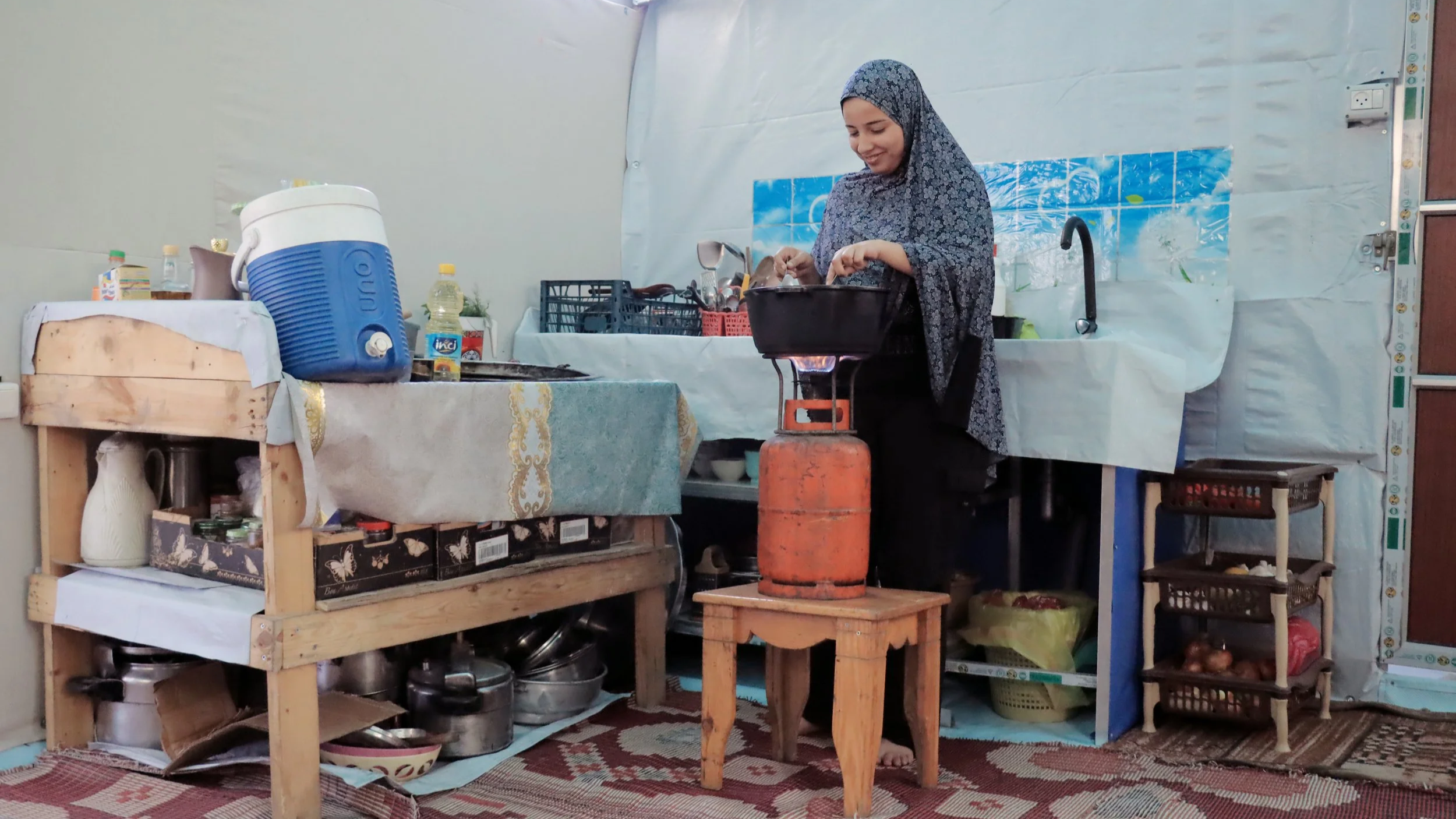 >53,000 views! Five Families Settle Into Gaza Darna Transitional Shelters