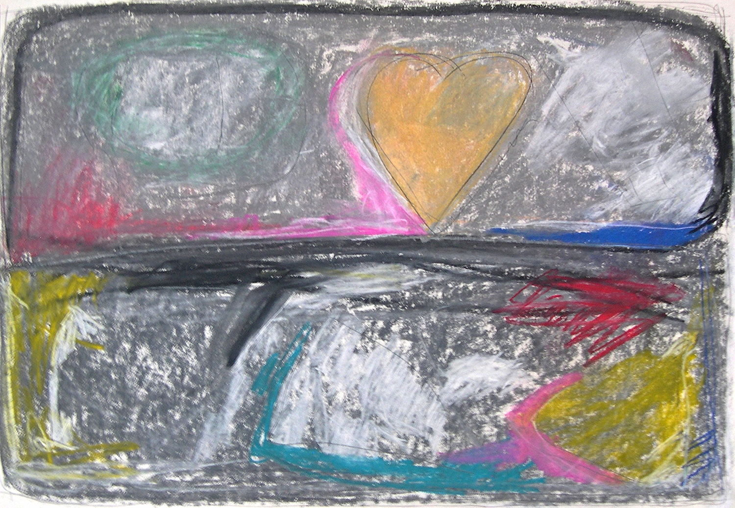 storybook 2006 Pastel and pencil on paper. 28¾“ x 22¾“ 
