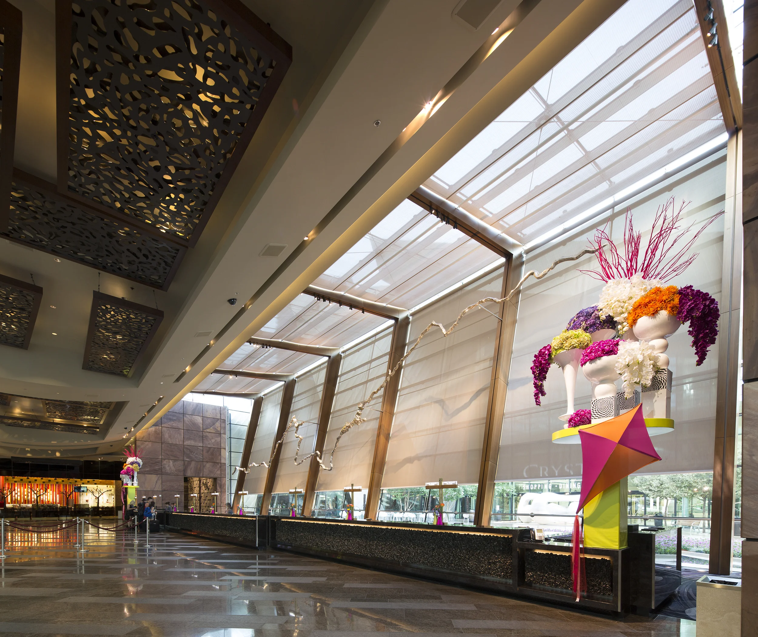 Aria Resort and Casino Reception