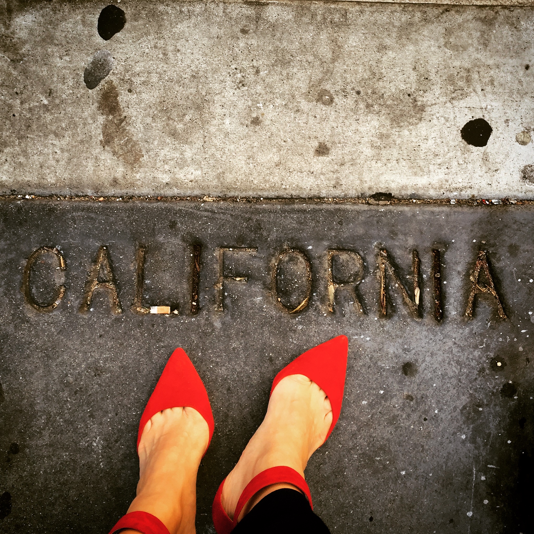 At the corner of California and Kearny