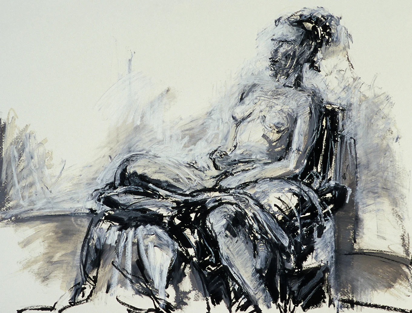 Draped lap