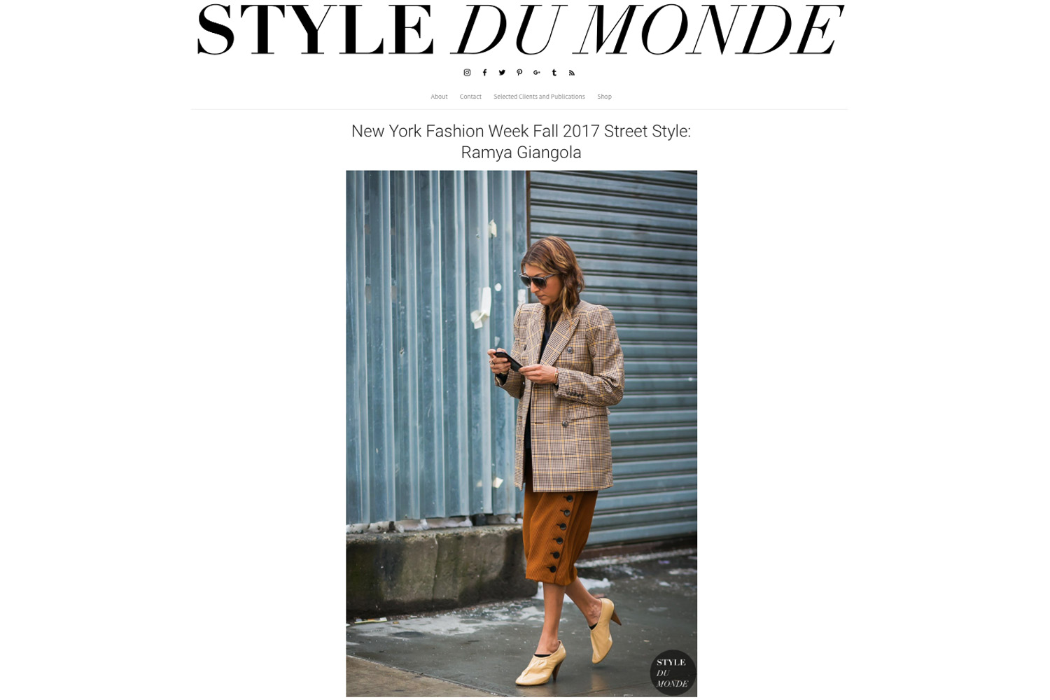 Style du Monde