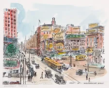 Woodward Avenue, 1920