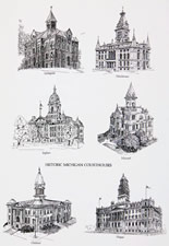 Historic Michigan Courthouses