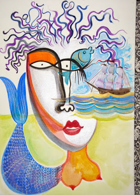 Fish-Eyed Mermaid