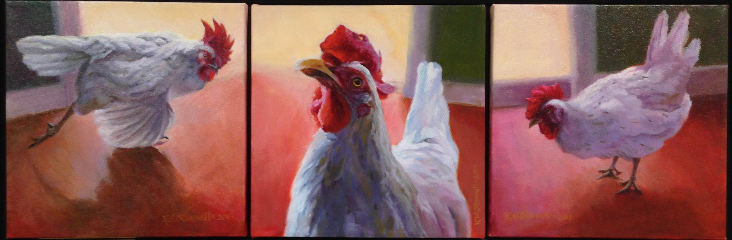 Kathleen O'Connell, "Chicken Dance Trio", Honorable Mention