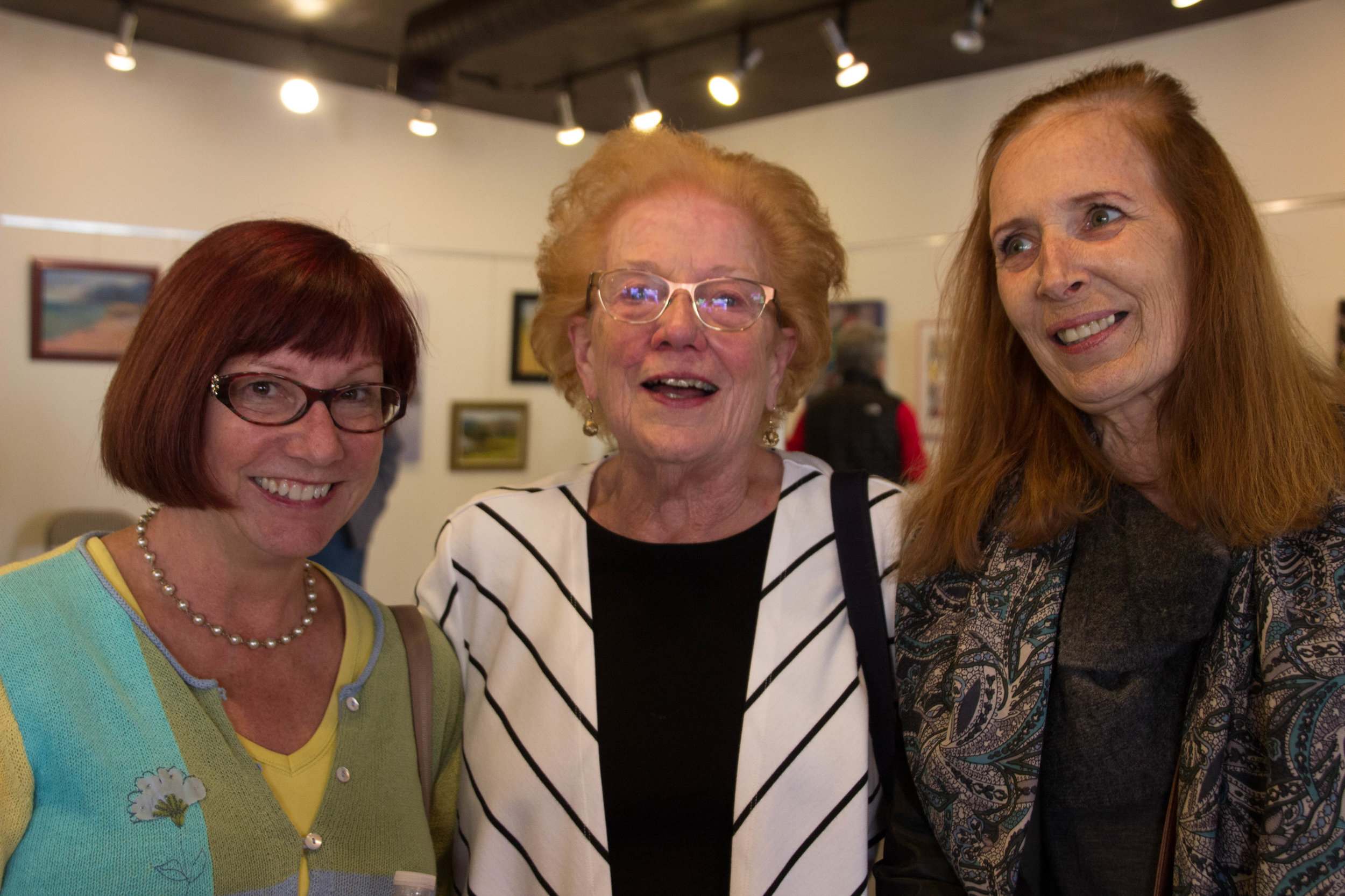 Linda Allen, Bette Prudden (Honorable Mention), and Colleen Taylor West