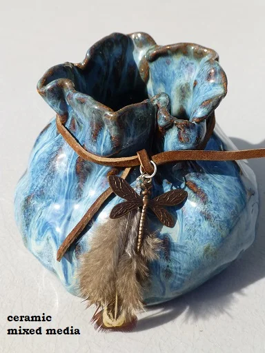 Dragonfly Pot