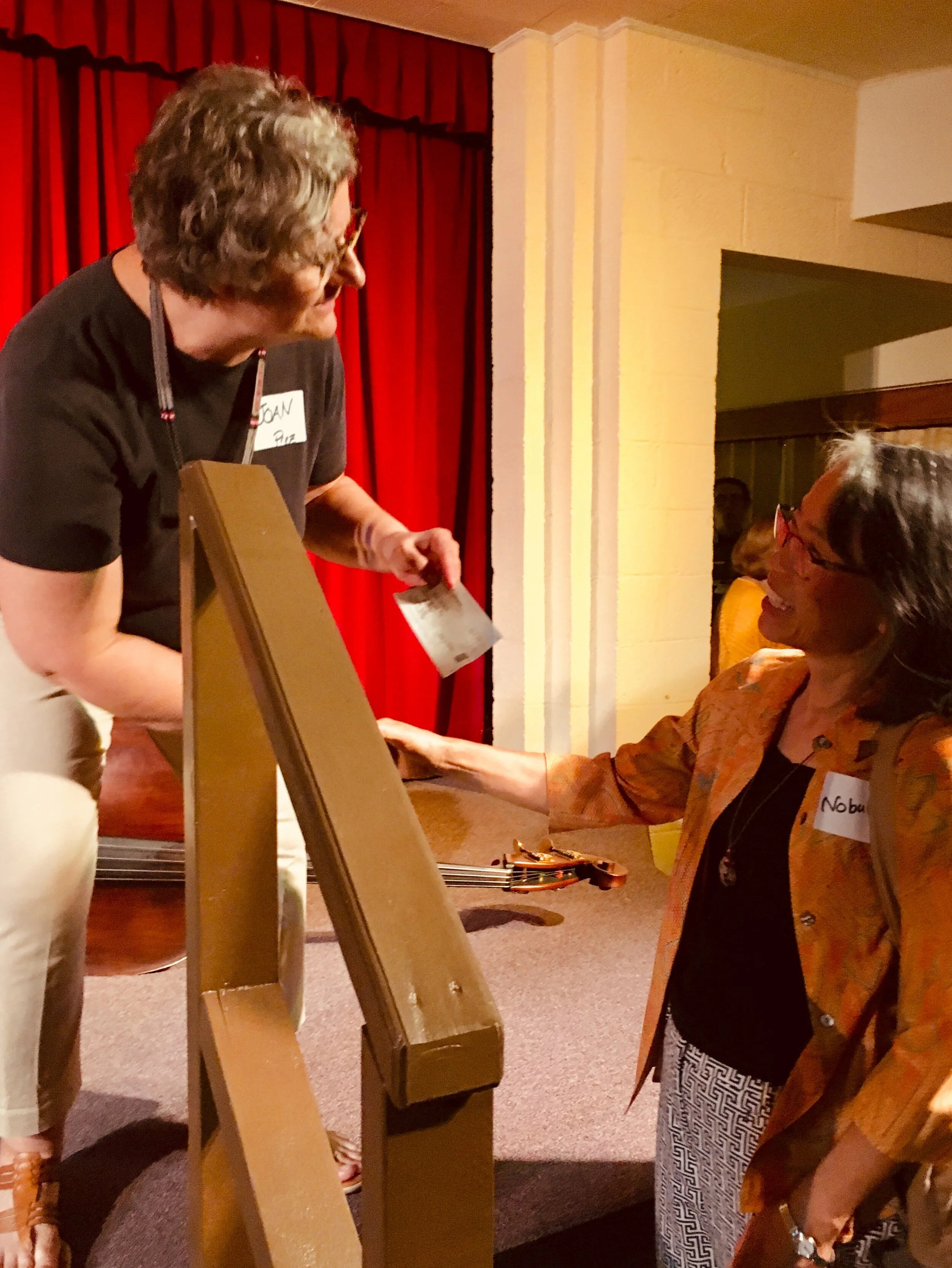 Joan Smykowski with Nobuko Yamasaki (Honorable Mention)