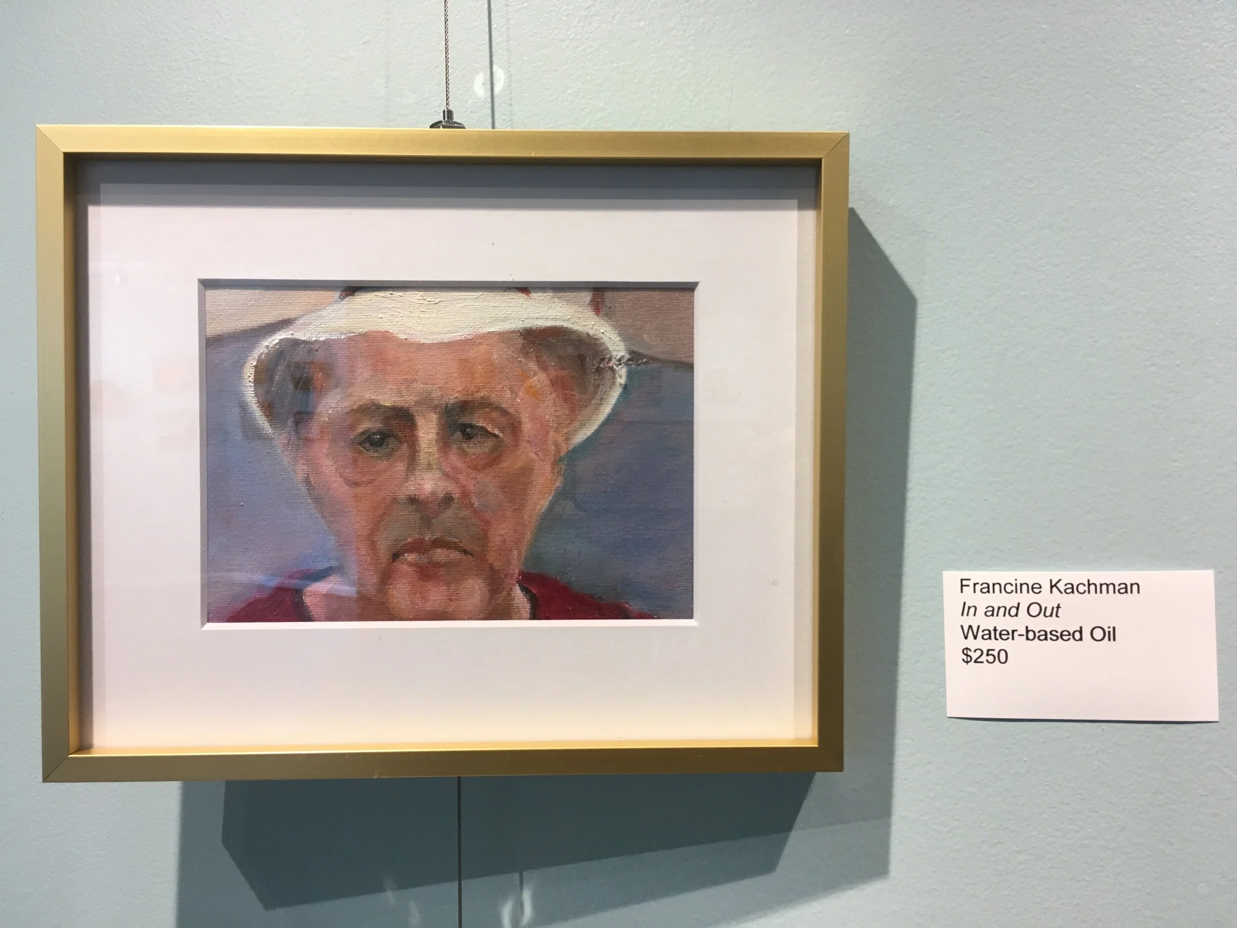 Francine Kachmann, In and Out (water-based oil)