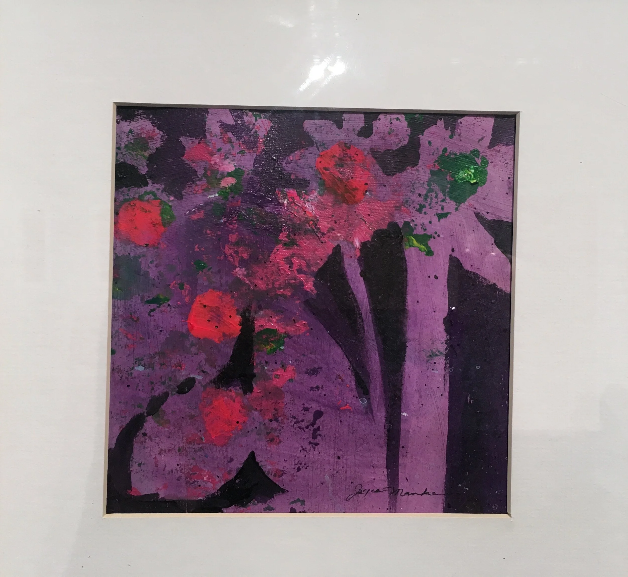 Joyce Manke, Flower Power (water media)