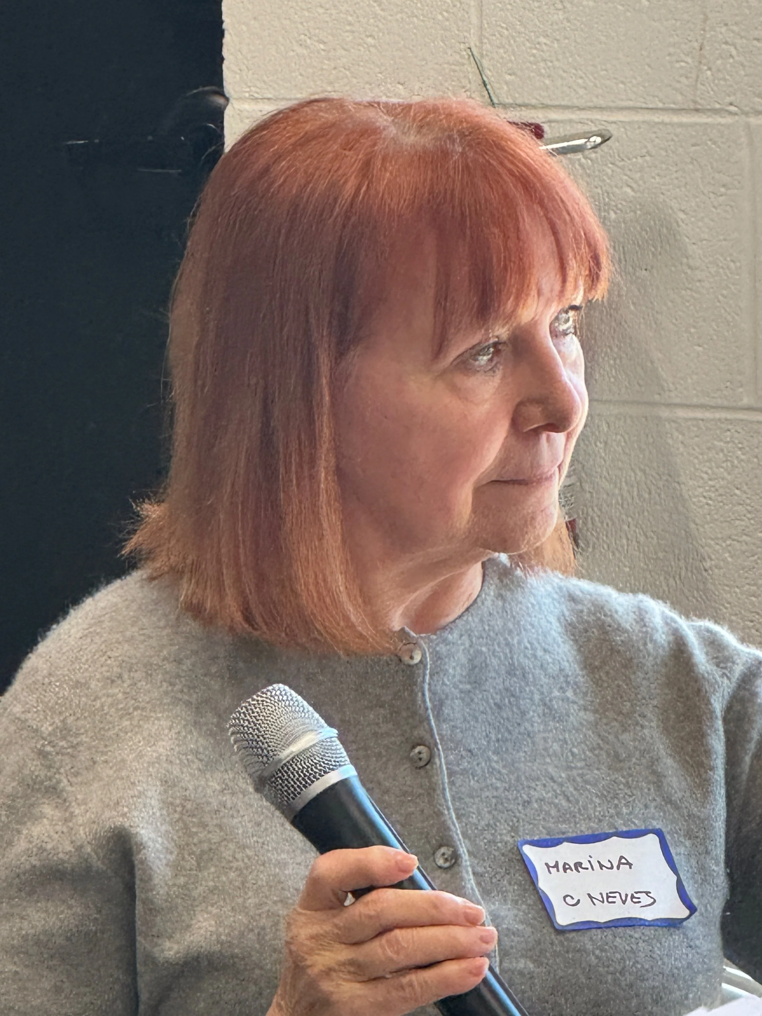 Martina Neves-Castro led the discussion