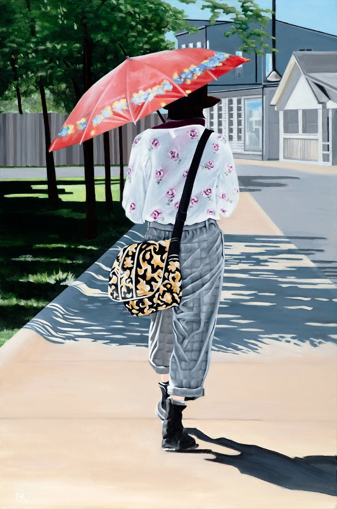 Beth Rinna Brown, Sunday Afternoon: acrylic