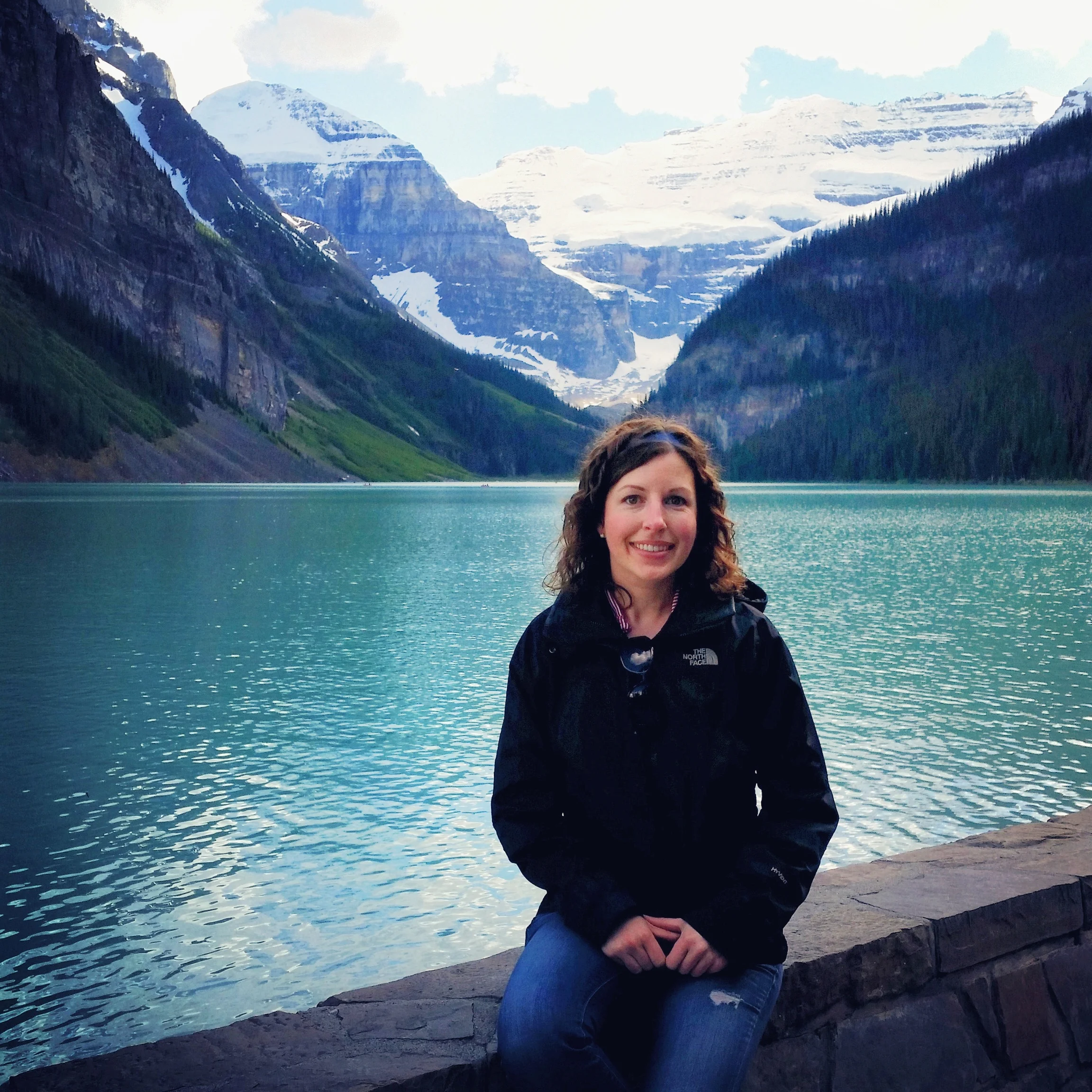 Me at Lake Louise in the Banff National Park