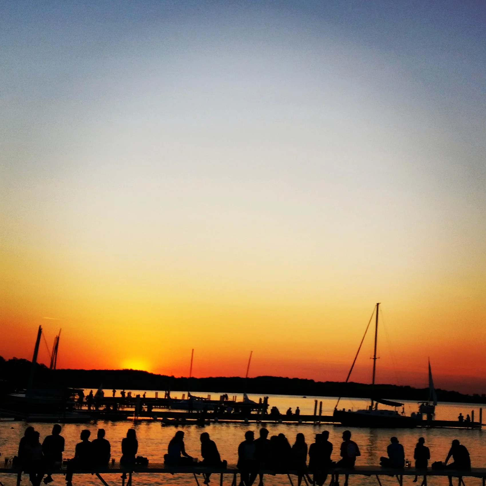 Lake Mendota, at the Memorial Union Terrace, University of Wisconsin
