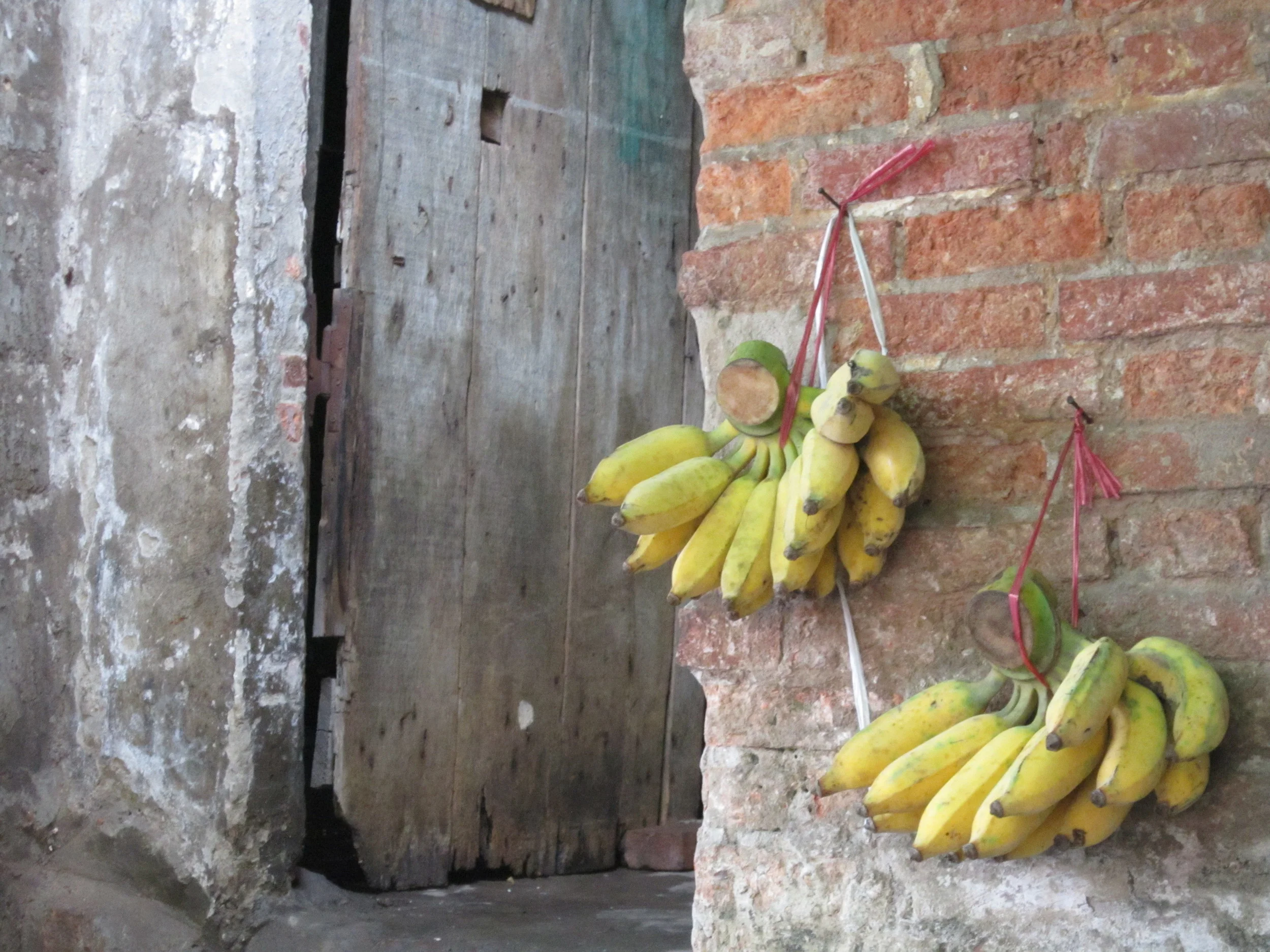Bananas in a Hanoi street market