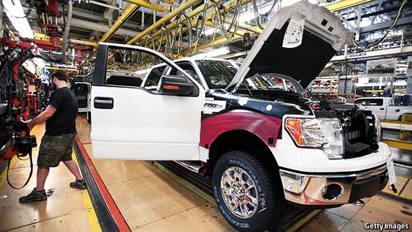 The Economist says Ford's new aluminium truck is a "game changer". 